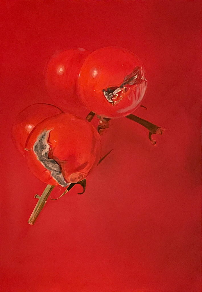 Gemälde: Schimmelige Tomaten