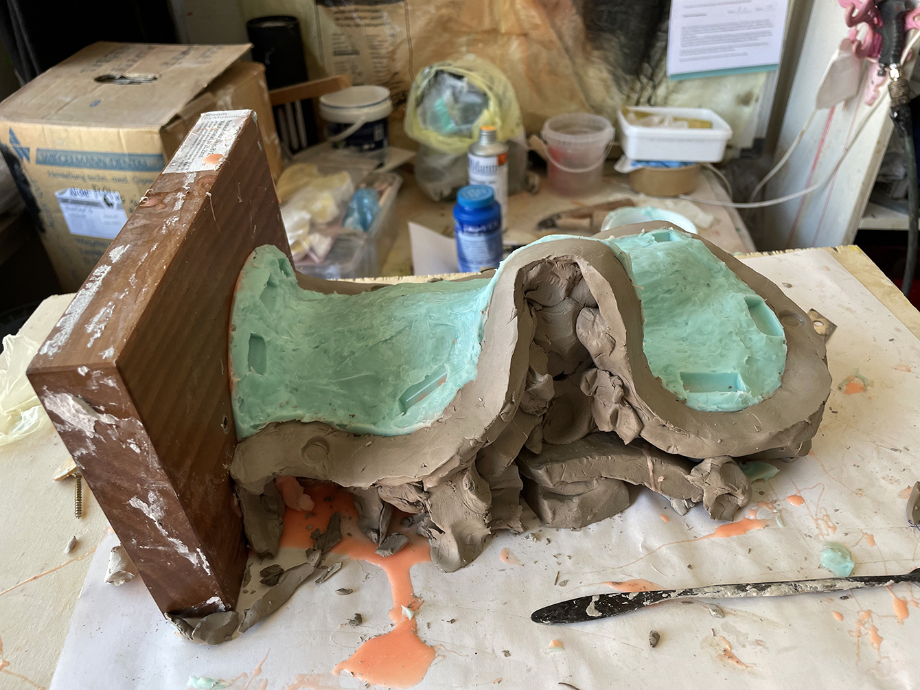 Foto: Sven Väth Hand: Silikonnegativ